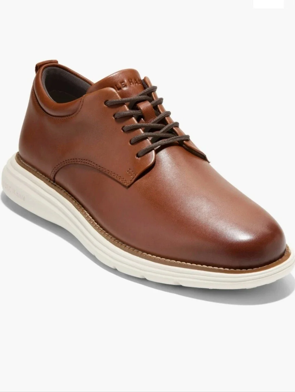 Cole Haan Men's Grand Ultra Oxford Dress Shoes, Size 12, Color British Tan